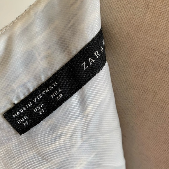 ZARA DRESS WITH LINEN - Picture 5 of 7